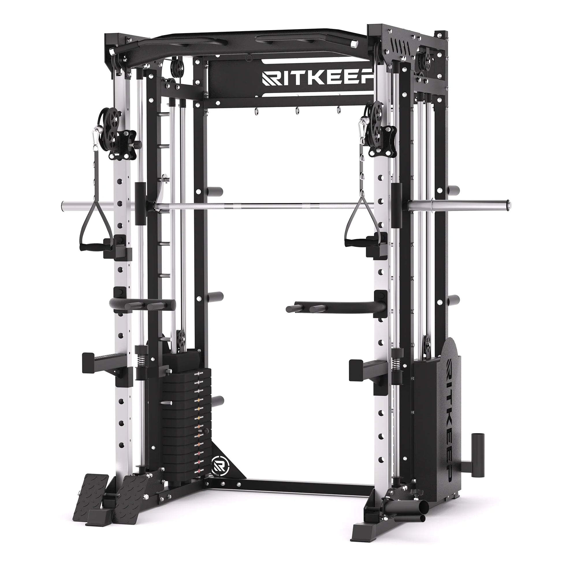 PMAX 5600 Home Gym Smith Machine - Integrated Weight System